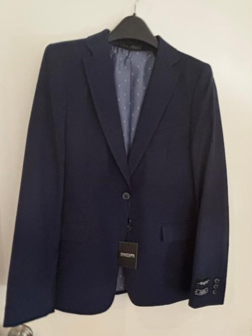 COUTURE 1910 Suit Jacket Blazer Women’s Size 4R Navy Blue NWT